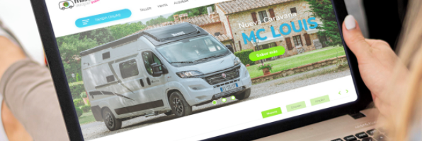 Restyling web Más que Camper