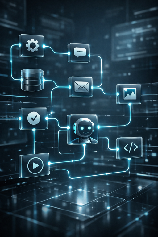 automatizacion con ia para negocios, automatizaciones con ia para empresas, Empresa de automatización con IA en la rioja, automatización con IA para WordPress, automatización de WordPress, automatización de negocios, automatización inteligencia artificial, agencia de automatización con ia, cima digital